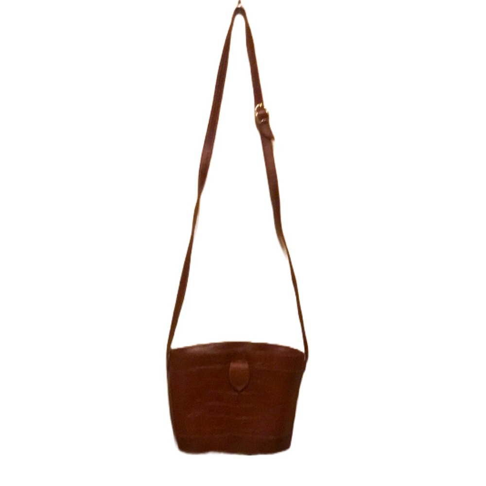 Barratts Brown Leather Crossbody Bag